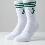Embroidered Logo Sports Sock