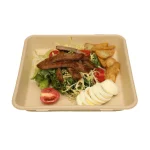Square Shape Bamboo Tray - Image 2