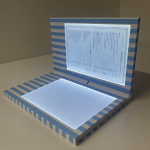 Restaurant Thick Led Menu Book